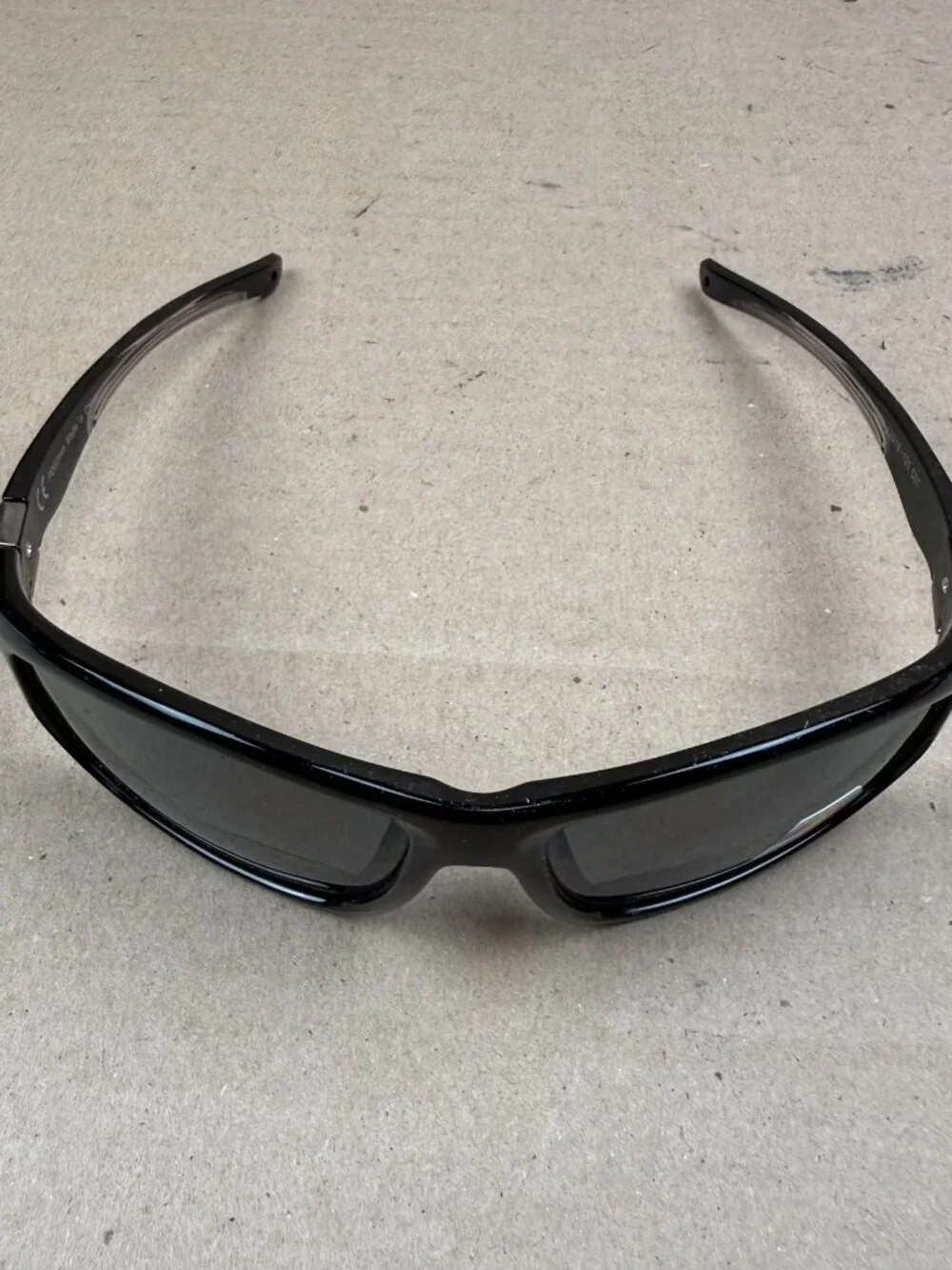 Men's Polarized Sunglasses Frame Only Black 62-18-125